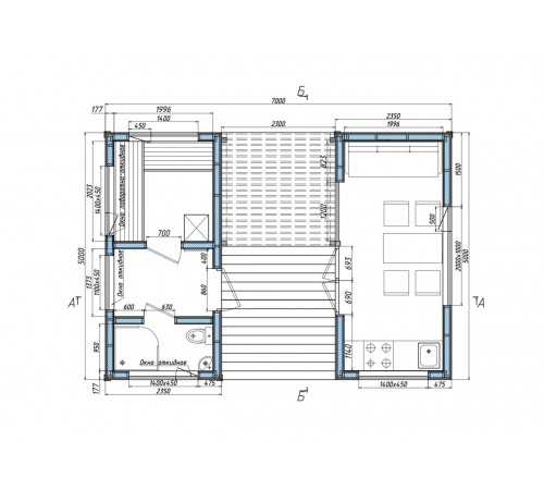 Модульный дом-баня 7,0х5,0м Sauna House 12 под ключ от производителя.