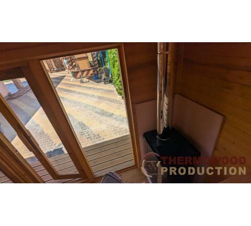 Модульная мини баня 4,3х2,7м Gartensauna-19 под ключ от производителя. Модульная мини баня 4,3х2,7м Gartensauna-19 под ключ от производителя.