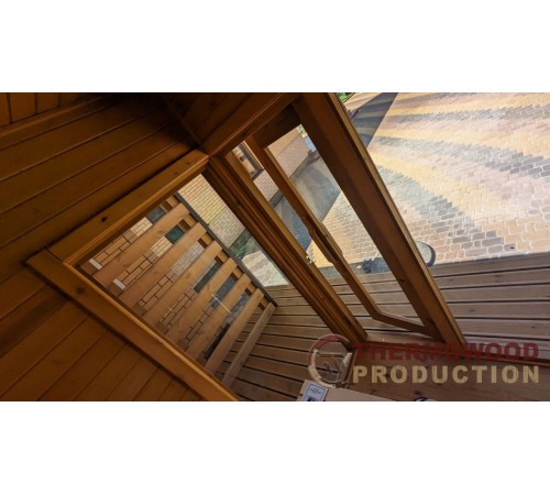Модульная мини баня 4,3х2,7м Gartensauna-19 под ключ от производителя. Модульная мини баня 4,3х2,7м Gartensauna-19 под ключ от производителя.