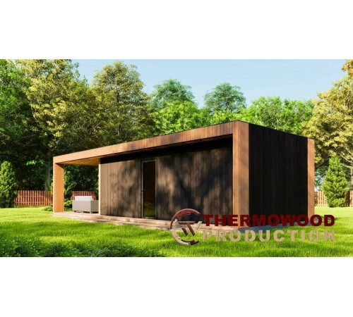 Модульний гостьовий будинок 11,0х4,0м з банею Sauna House 15 від під ключ Модульний гостьовий будинок 11,0х4,0м з банею Sauna House 15 від під ключ