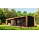 Модульний гостьовий будинок 11,0х4,0м з банею Sauna House 15 від під ключ