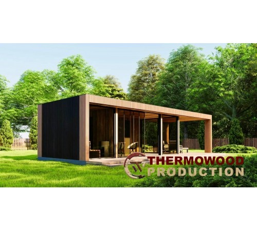 Модульний гостьовий будинок 11,0х4,0м з банею Sauna House 15 від під ключ Модульний гостьовий будинок 11,0х4,0м з банею Sauna House 15 від під ключ