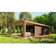 Модульний гостьовий будинок 11,0х4,0м з банею Sauna House 15 від під ключ