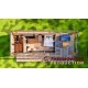 Модульний гостьовий будинок 11,0х4,0м з банею Sauna House 15 від під ключ