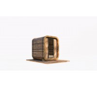Сауна Mini-Cube з термодерева 1,75х1,3хh2,0м Gartensauna-28 для 2 персон 