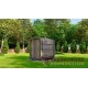 Сауна Mini-Cube из термодерева 1,75х1,3хh2,0м Gartensauna-28 для 2 персон производства