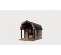 Сауна Old Wood Sauna 3,5x2,3м Gartensauna-30 під ключ 