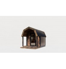 Сауна Old Wood Sauna 3,5x2,3м Gartensauna-30 под ключ