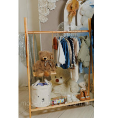 Стійка – вішалка для одягу. Масив дерева вільха