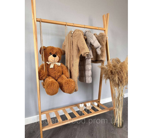 Clothes stand. Solid alder wood.