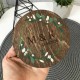 Деревянная коробка для колец со мхом, именная коробочка для обручальных колец, свадебная шкатулка.