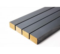 Thermosmereka rail, 40*20*2000 mm, processed, high-quality, planed, sanded, color Montana Poleane