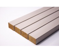 Thermometer rail 70*20*2000 mm, processed, high-quality, planed, sanded, color Loreto