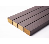 Szyna Thermosmereka 70*20*3000 mm, obrobiona, wysokiej jakości, strugana, szlifowana, kolor Famagosta