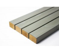Thermosmereka rail 70*20*3000 mm, processed, high-quality, planed, sanded, color San Babila