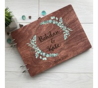 Fotoalbum für Hochzeitsfotos, Hochzeitsfotoalbum mit Gravur.