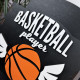 Large basketball medal holder with a police officer for cups and a diploma holder, personalized medal holder made of wood