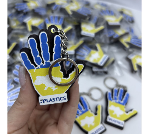 Wooden keychain with logo or name, branded wooden keychains, personalized keychains