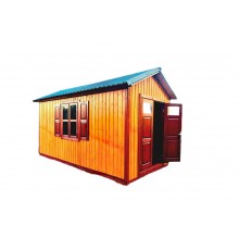 Госблок утеплений 5,0x2,5м в скандинавском стиле производства ThermowoodProduction. Scandinavian style barns - 09