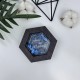 Свадебная коробочка для обручальных колец с мохом, именная подставка под кольцо, деревянная шкатулка на свадьбу.