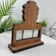 Wooden souvenir figurine, gift award made of wood, personalized cup with logo