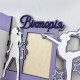 Large personalized medal holder on the topic of vocals and gymnastics for medals, cups and certificates