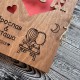 Деревянный подарок на 5-ю годовщину свадьбы - альбом для фото из дерева.