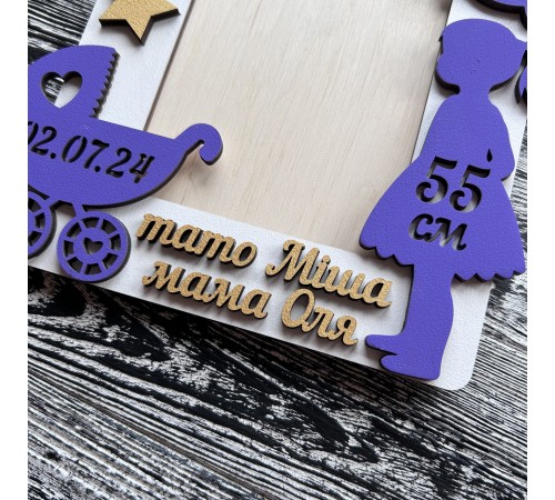 Bilderrahmen mit der Geburtsurkunde eines Kindes, ein originelles Geschenk für Eltern und Paten. Bilderrahmen mit der Geburtsurkunde eines Kindes, ein originelles Geschenk für Eltern und Paten.