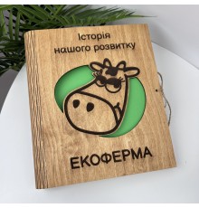 Корпоративный альбом, альбом развития компании, альбом для фото с логотипом, оригинальный подарок руководителю