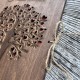 Деревянный альбом для фото с именной гравировкой - подарок на годовщину свадьбы.