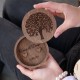 Деревянная свадебная коробочка для кольца, именная коробка на церемонию росписи.