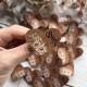Свадебные бутоньерки из дерева с инициалами молодых, оригинальные деревянные бутоньерки принт: осенние цветы