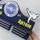 Большая медальница с подставкой для кубков Тхэквондо с логотипом клуба