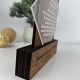 Деревянный сувенирный кубок, награда для руководителя от коллектива.