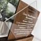 Деревянный сувенирный кубок, награда для руководителя от коллектива.