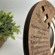 Новый календарь из дерева с гравировкой – оригинальный подарок на день рождения.
