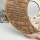 Новый календарь из дерева с гравировкой – оригинальный подарок на день рождения.