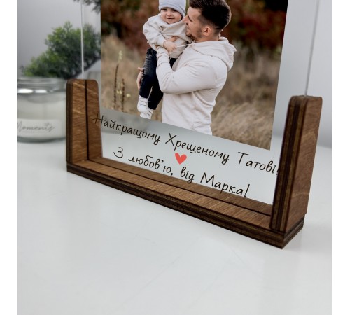 Ein originelles Geschenk für einen Patenonkel ist ein Acryl-Poster. Ein originelles Geschenk für einen Patenonkel ist ein Acryl-Poster.