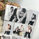Именный подарок ко дню Влюбленных - акриловый постер с фотографиями, фото на акриле.