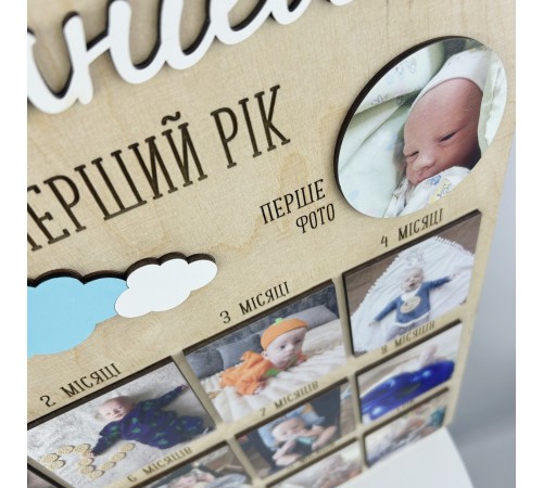 Декоративная табличка Первый год малыша на 12 фото. Декоративная табличка Первый год малыша на 12 фото.