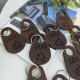 Оригинальный деревянный брелок с логотипом или названием и номером, брелоки для гостиниц или шкафчиков.