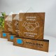 Named wooden award, award with words of thanks, wooden statuette with name inscription