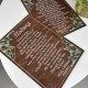Свадебная благодарность родителям от молодоженов, табличка со словами благодарности родителям на свадьбе.