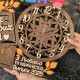 Оригинальный подарок в садик - большие именные часы.