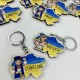 Тематический подарок детям в школу на день казачества - именные брелки.
