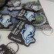 Брендированный сувенирный брелок из дерева, деревянные брелки для ключей с логотипом, корпоративный подарок.