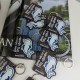 Брендированный сувенирный брелок из дерева, деревянные брелки для ключей с логотипом, корпоративный подарок.