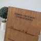 Фотографии с гравировкой, подарок на годовщину свадьбы.