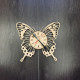 Designer-Wanduhr „Schmetterling“