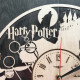 Ręcznie robiony zegar ścienny "Harry Potter.